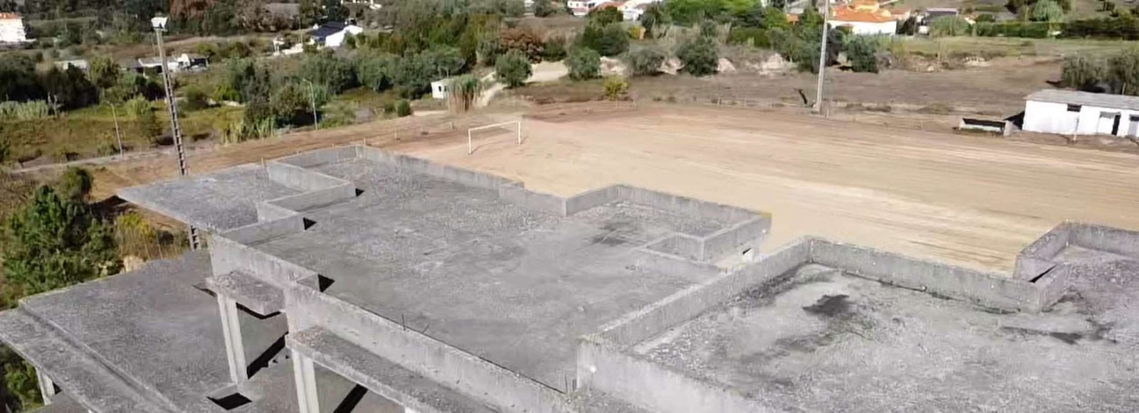 Renderização dos blocos habitacionais do EntreCampos, vista de rua