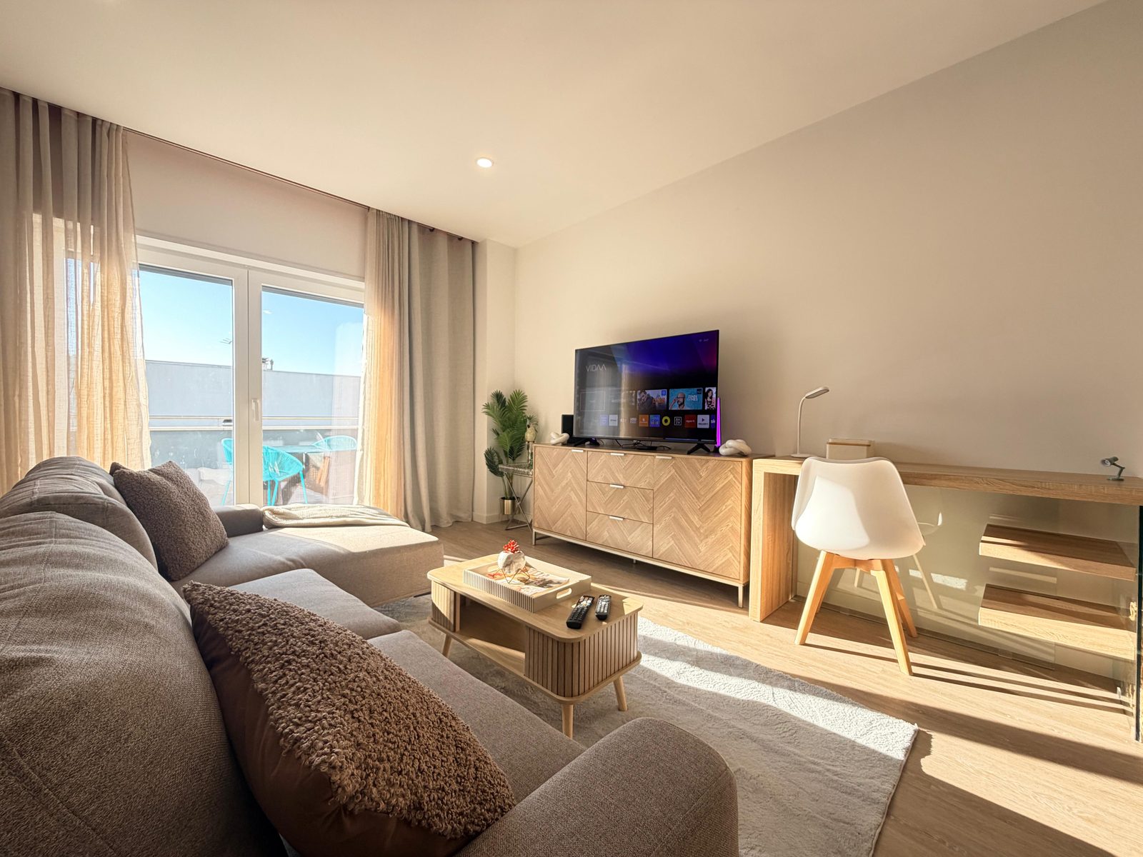 Apartamento T0 M com terraço, Montemor-o-Velho